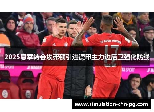 2025夏季转会埃弗顿引进德甲主力边后卫强化防线 2025夏季转会埃弗顿引进德甲主力边后卫强化防线